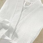 Set 12 Halate de baie hotel, pensiuni si SPA 100% Bumbac - Pique (Fagure)